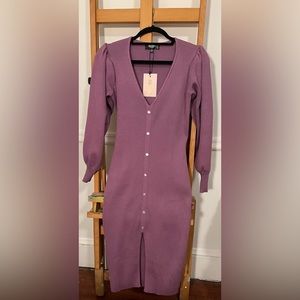 Misguided maternity sweater dress